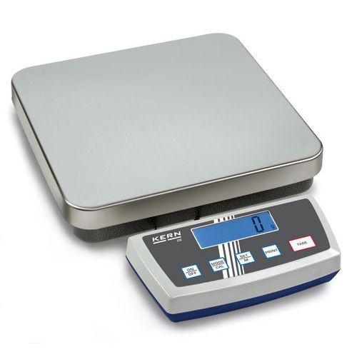 Kern Argento De60k5a Bilancia A Piattaforma De 60K5a Portata Max. 60 Kg Risoluzione 5 G Via Alimentatore A Spina - Immagine 3