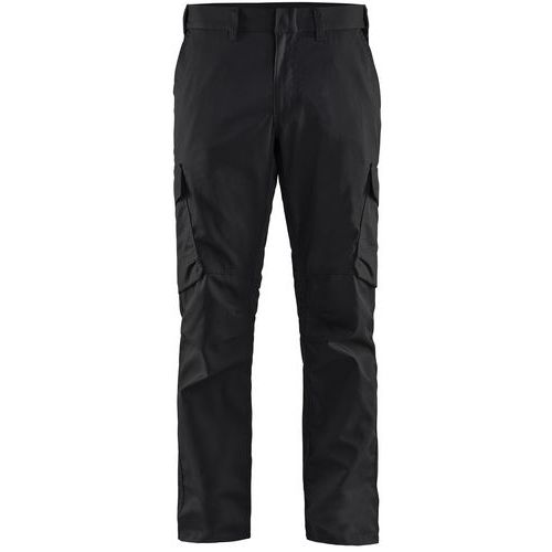 Pantaloni per industria stretch 2D nero/grigio scuro C68,
