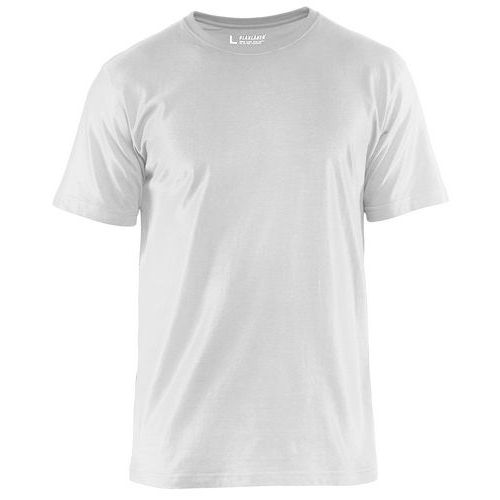Blaklader Uomo Bianco T-Shirt - Immagine 2