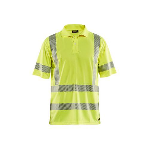 Polo ad alta visibilità giallo fluo M,
