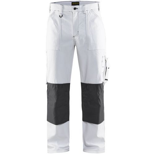 Pantaloni per pittura bianco/grigio scuro C46,
