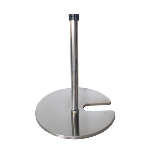 Paletto per esposizione cromato per cavo elastico 500mm ,