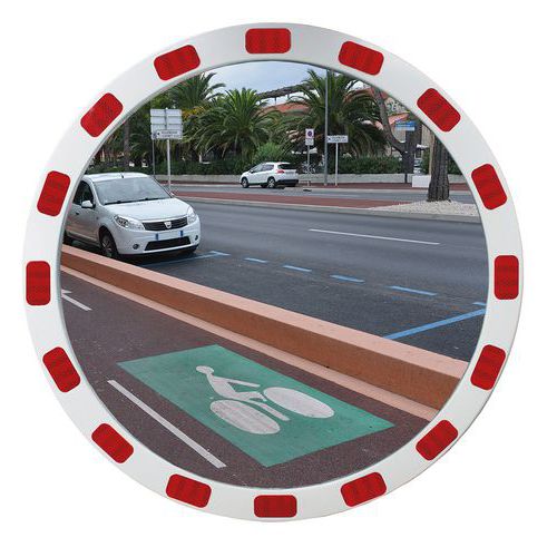 Specchio di sicurezza rotondo in policarbonato Ø 660 mm  ,